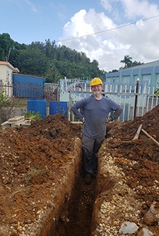 Digging a trench in PR