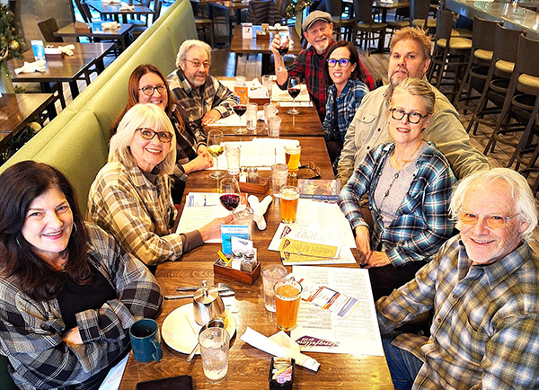 Kent with writers