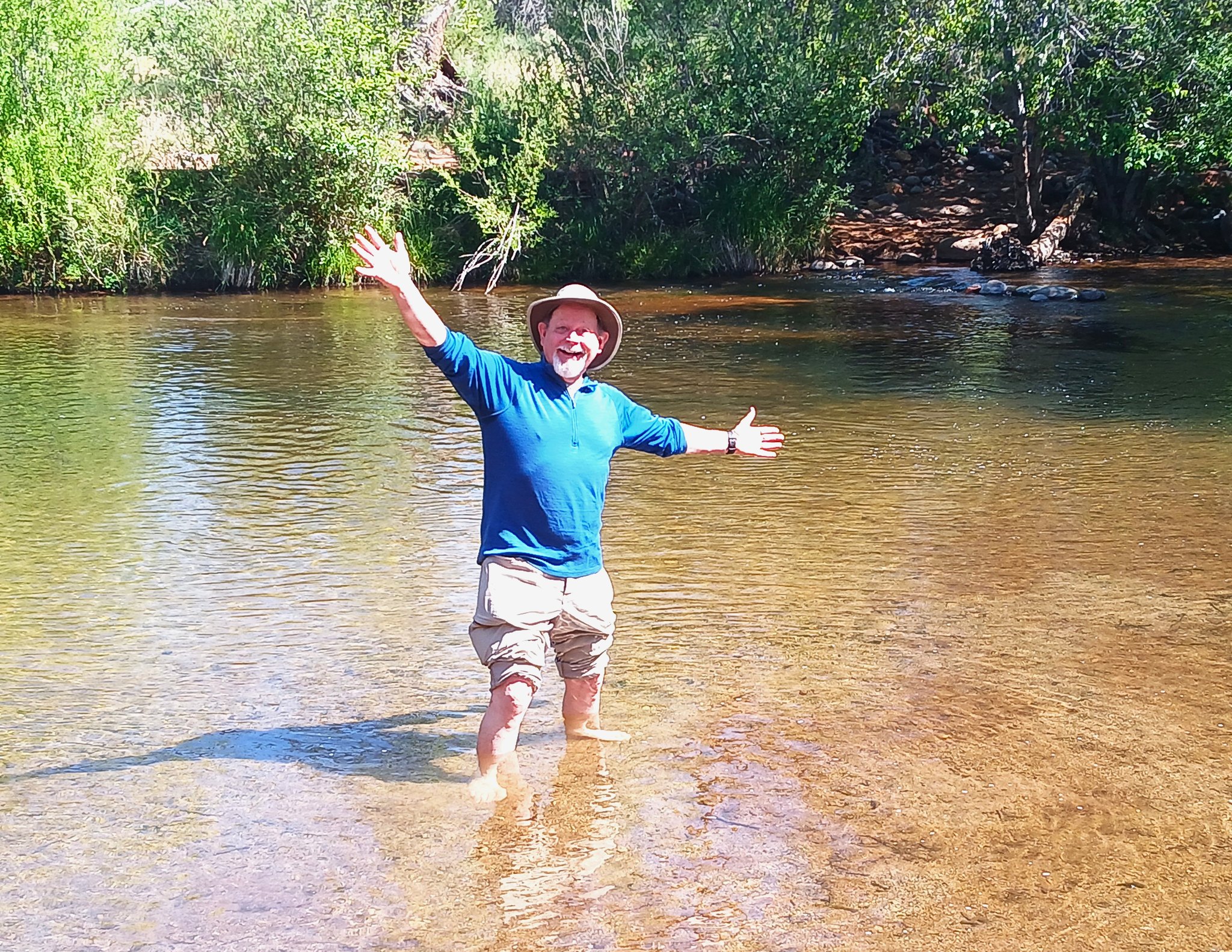 Kent in the water